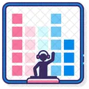 Grafico Edm Ampliado Musica Icono