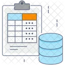 Tabla De Datos Tabla De Frecuencia Tabla De Frecuencia De Datos Icono