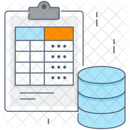 Tabla de frecuencia de datos  Icono