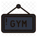 Tabla de gimnasio  Icono