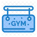 Tabla de gimnasio  Icono