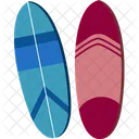 Tabla De Surf Surf Playa Icon