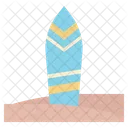 Tabla De Surf Surf Surf Icono