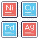 Tabla Periodica Elementos Quimicos Mendeleev Icono