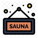 Tabla de sauna  Icono