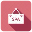 Spa Board Salon Belleza Icono