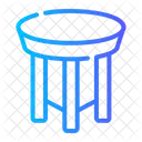 Table Furniture And Household Interior Icon