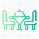 Table Dining Room Chair Icon