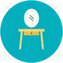 Table Drawer Mirror Icon