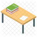 Book Table Desk Library Table Icon