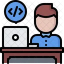 Table Laptop Code Icon