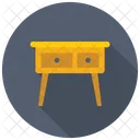 Console Table Desk Icon