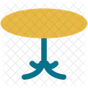 Table Round Dining Icon