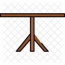Single Leg Table Icon