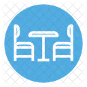 Table Dinner Chair Icon