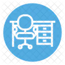 Office Armchair Furniture Icon