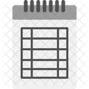 Table File Business Icon