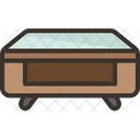 Table Television Furniture Icon