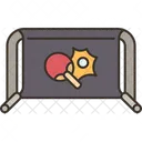 Table Tennis Partition Icon