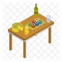 Table De Cuisine Cuisine Table Icon
