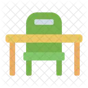 Table And Chair Table Chair Icon