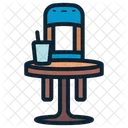 Table Chair Restaurant Icon