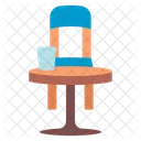 Table And Chair  Icon