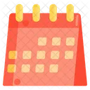 Table Calendar  Icon