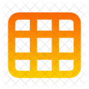 Table Cells Document Tablet Icon