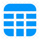 Table Cells Data Grid Icon