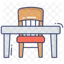 Table Chair  Icon