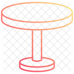 Table circulaire  Icône