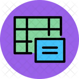 Table Content  Icon