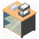 Table De Bureau Dossiers De Bureau Tiroir Officiel Icon