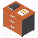 Table De Bureau Dossiers De Bureau Tiroir Officiel Icon