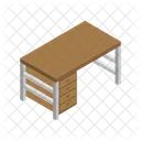 Bureau Bureau Table Icon