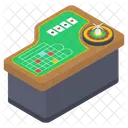 Jeu De Blackjack Table De Casino Plateau De Jeu Icon