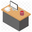 Table Du Docteur Bureau Du Medecin Surface De Travail Icon