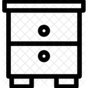 Meuble Table Tiroir Icône