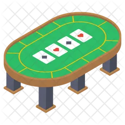 Table de poker  Icône