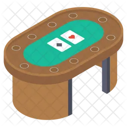 Table de poker  Icône