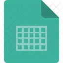 Table Document Excel Icon