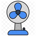 Table Fan Cooling Household Accessory Icon