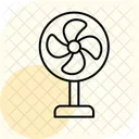 卓上扇風機、卓上扇風機、家電 アイコン