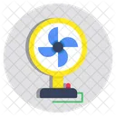 Table Fan Cooling Household Accessory Icon