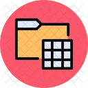 Table Folder Cell Table Icon