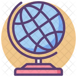 Table Globe  Icon