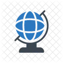 Globe World Map Icon