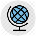 Table Globe Desktop Globe Marketing Icon