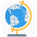 Globe Geography School Icon